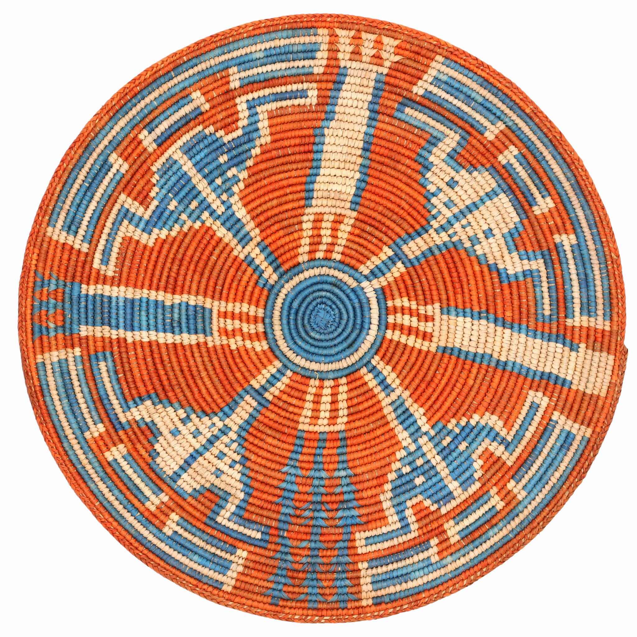 HAND WOVEN PIMA MAT BASKETS (NICU)